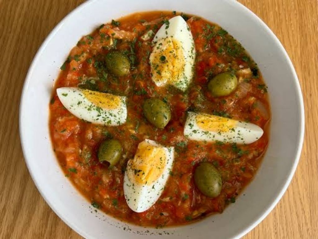 Mechouia (Közlenmiş Sebze Salatası)