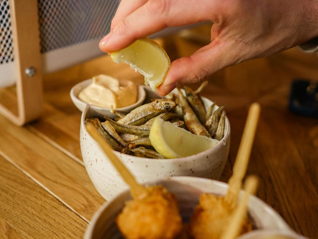 Whitebait Fritters
