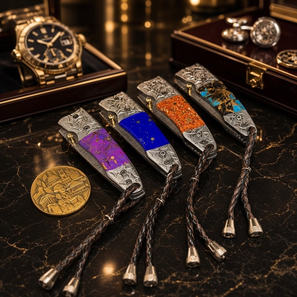 Wristwatch under a suit jacket cuff
