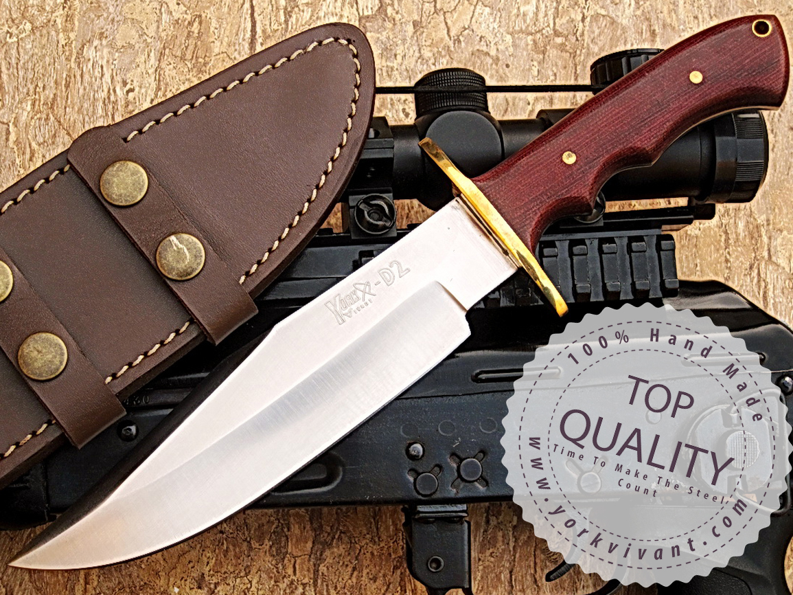 D2 Steel Bowie Knife