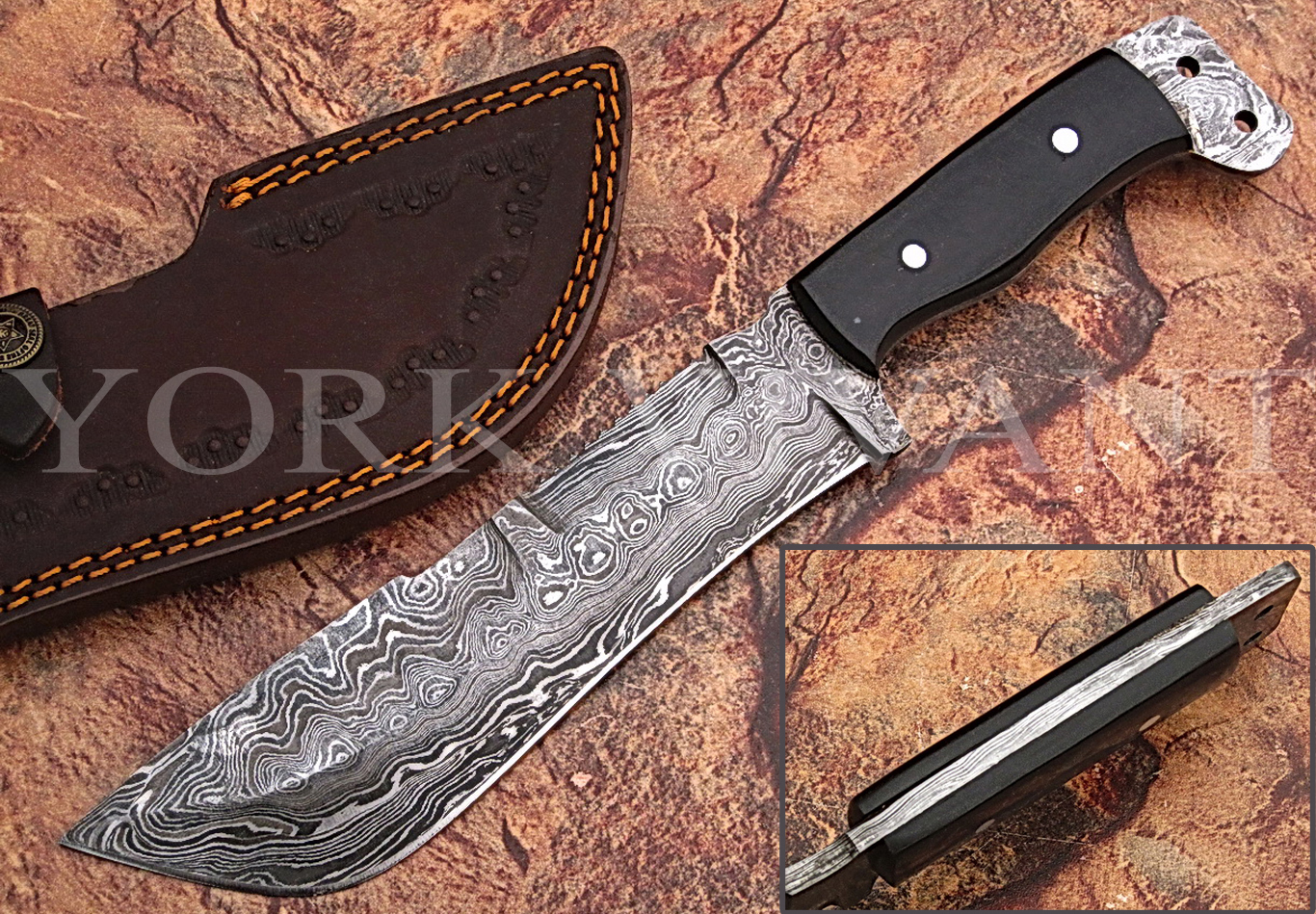 Damascus steel Tracker