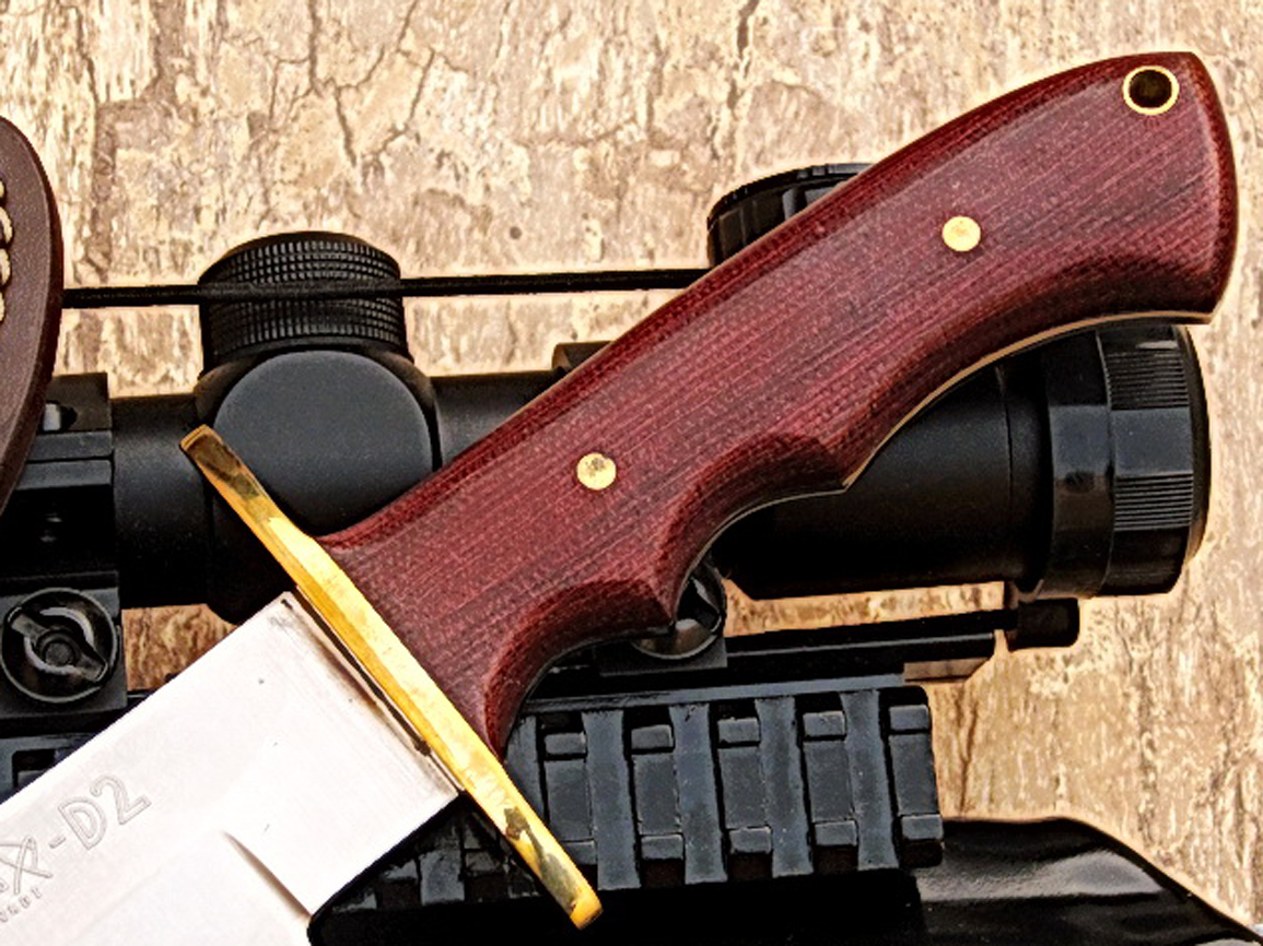 D2 Steel Bowie Knife