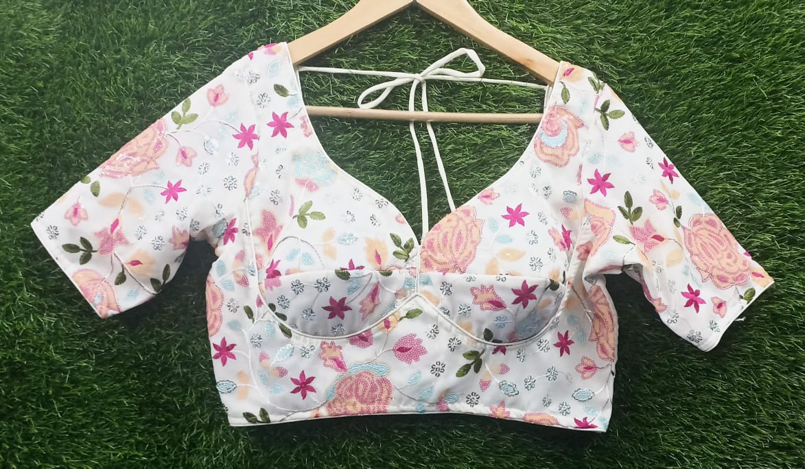 Patterned Blouse
