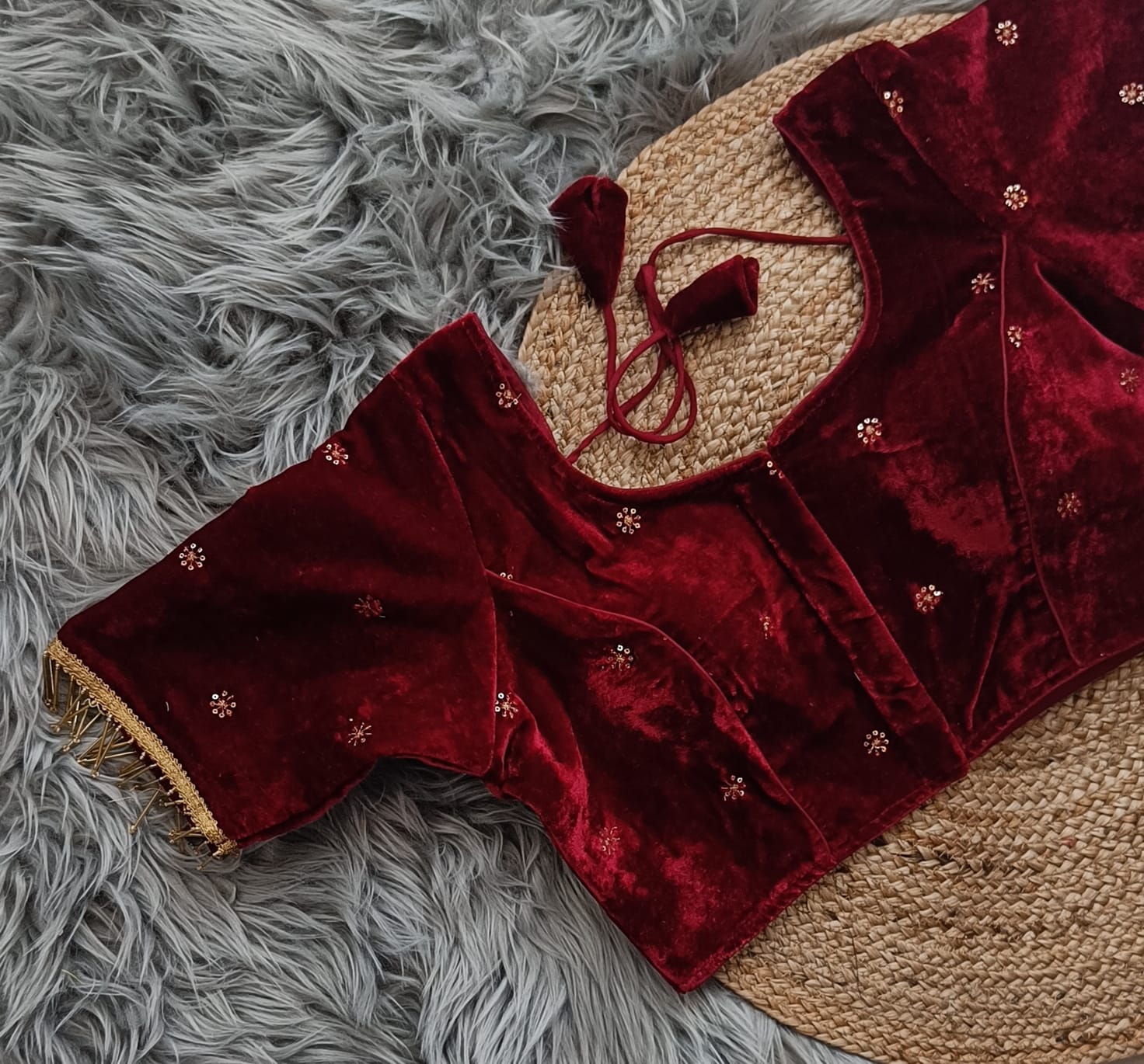 Velvet Blouse