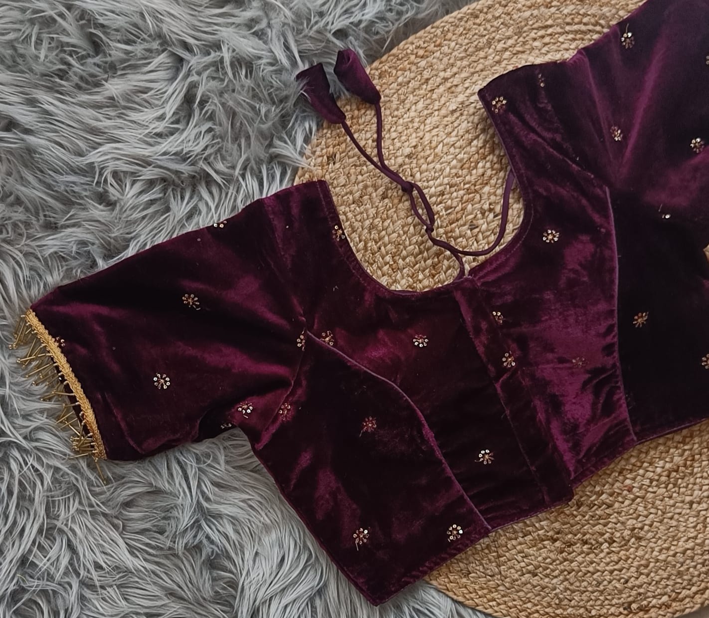 Velvet Blouse