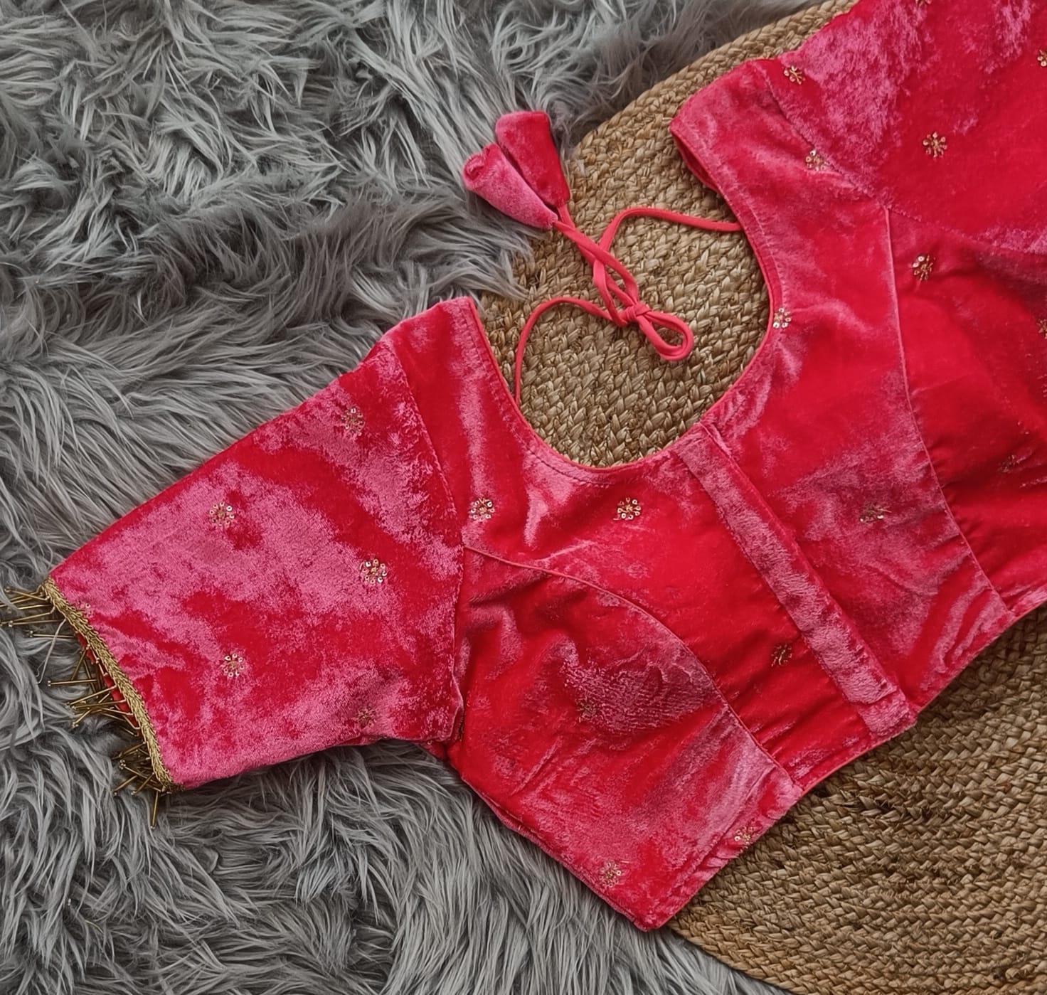 Velvet Blouse