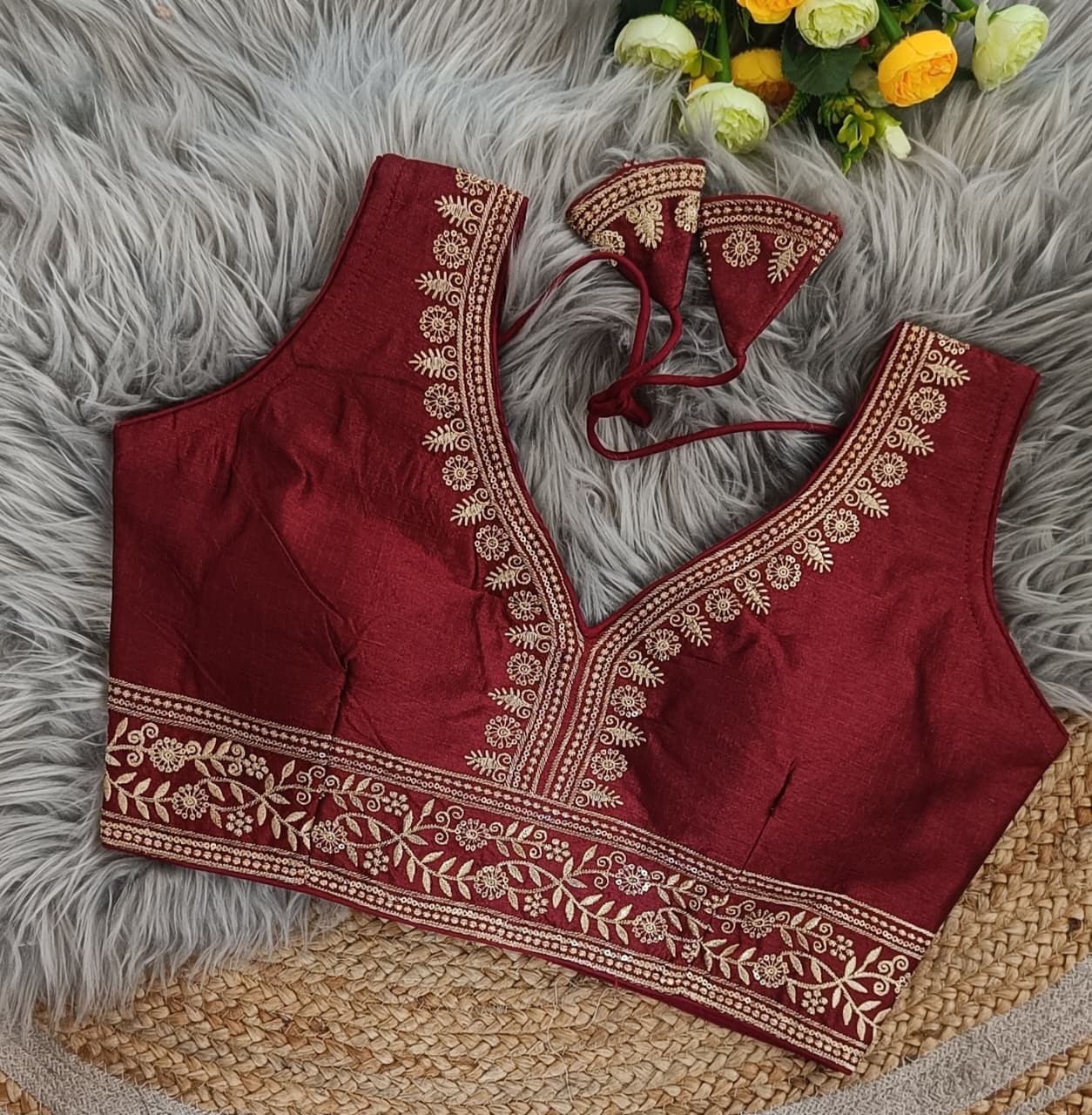 V neck Blouse