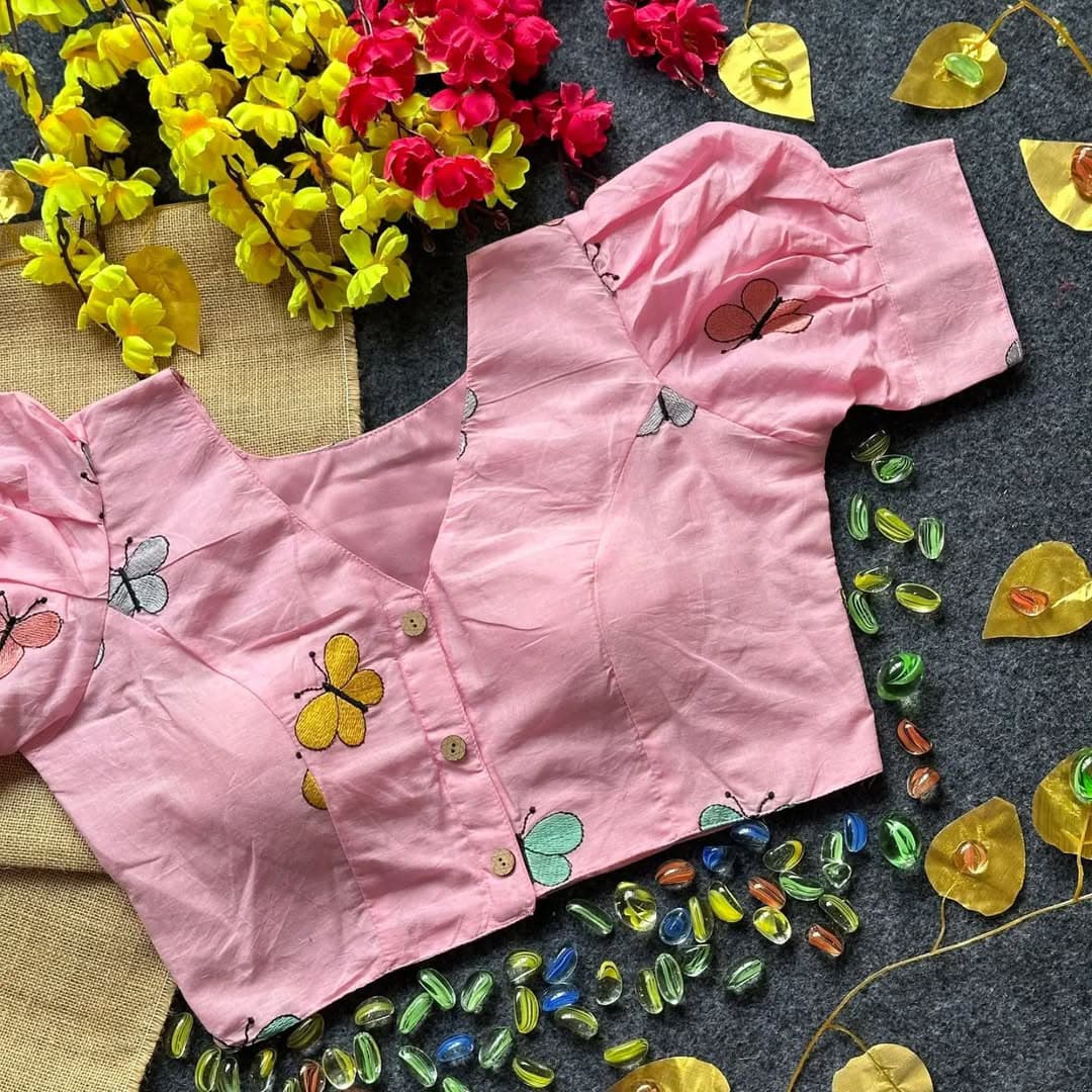 Puff Shoulder Blouse