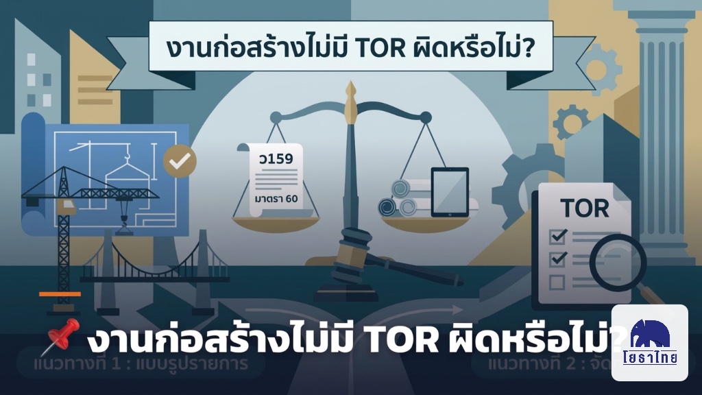 📌 งานก่อสร้างไม่มี TOR ผิดหรือไม่?