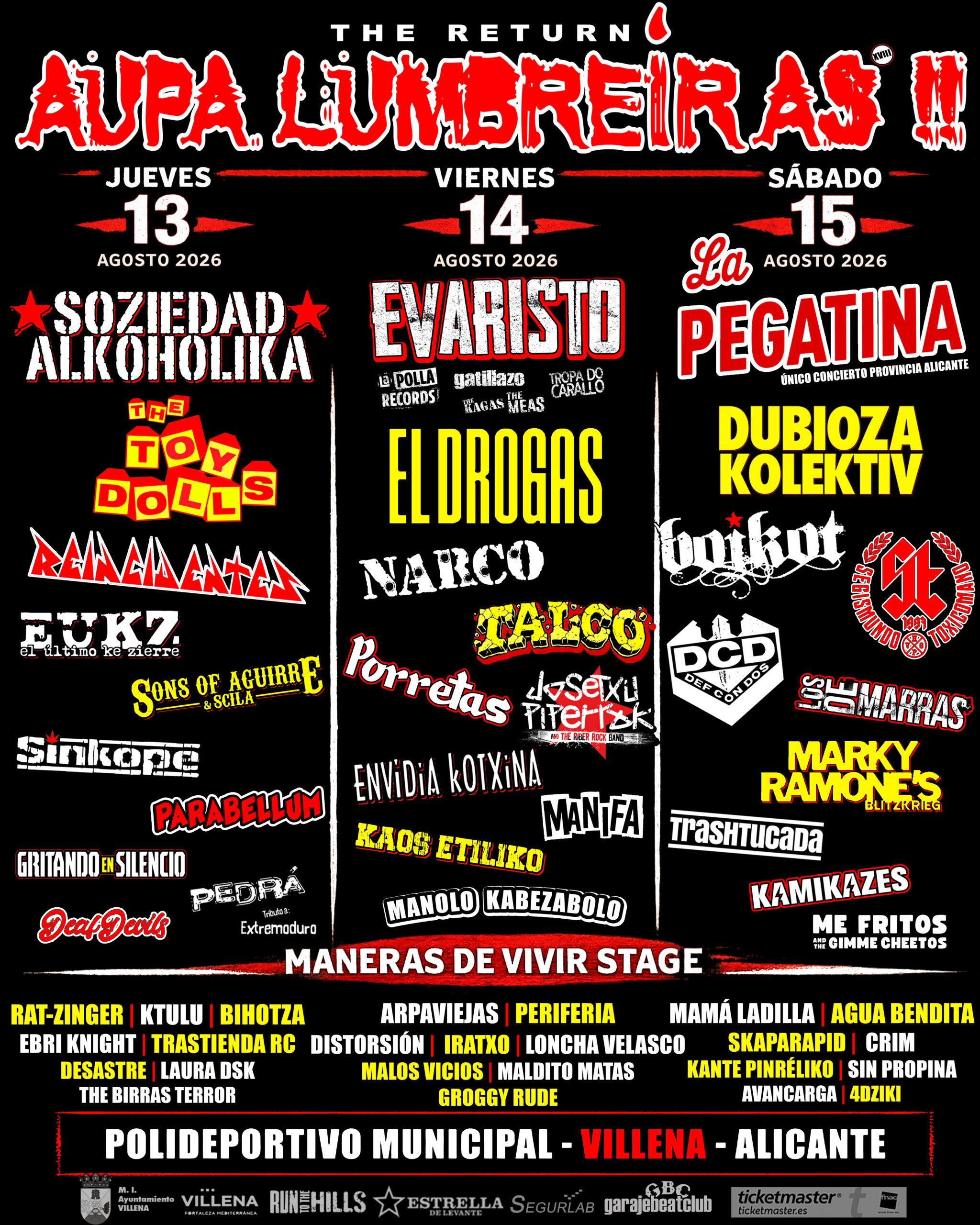 Aupa Lumbreiras!!