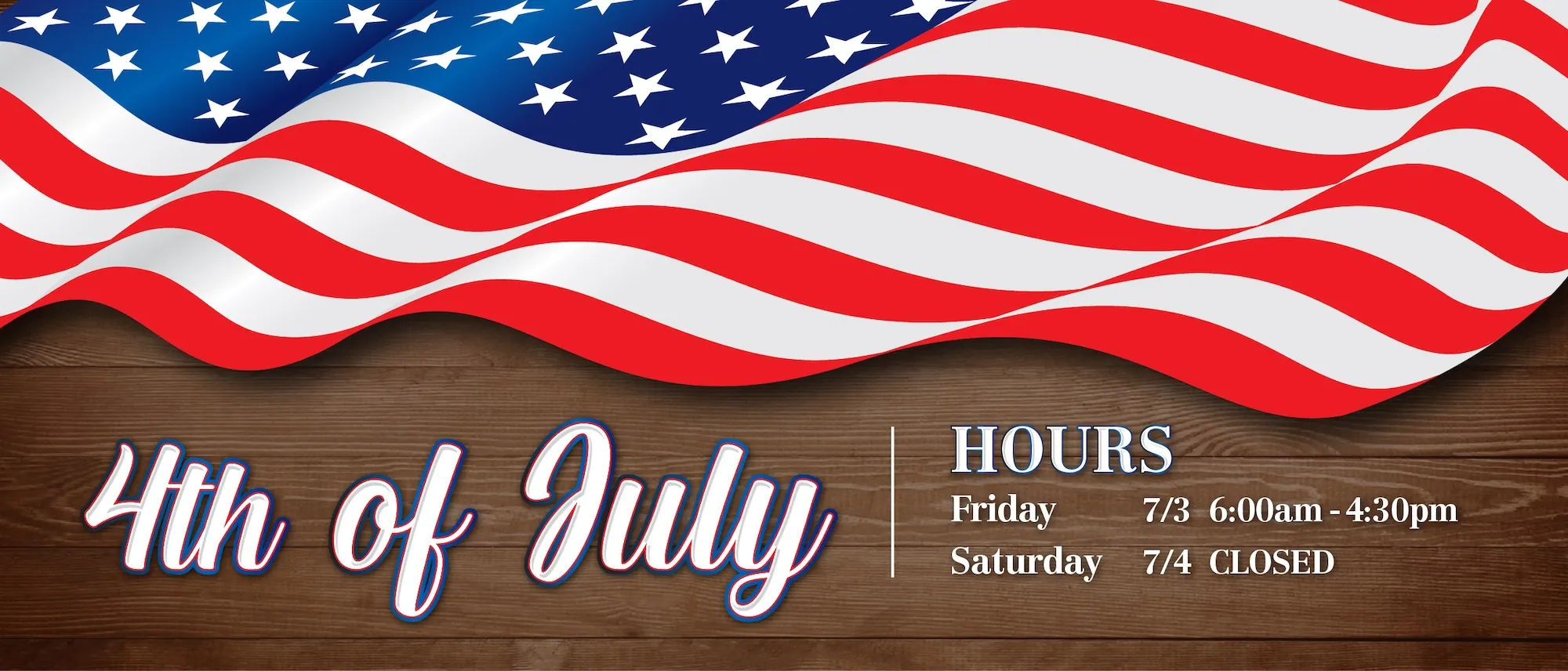 July 4 Hours