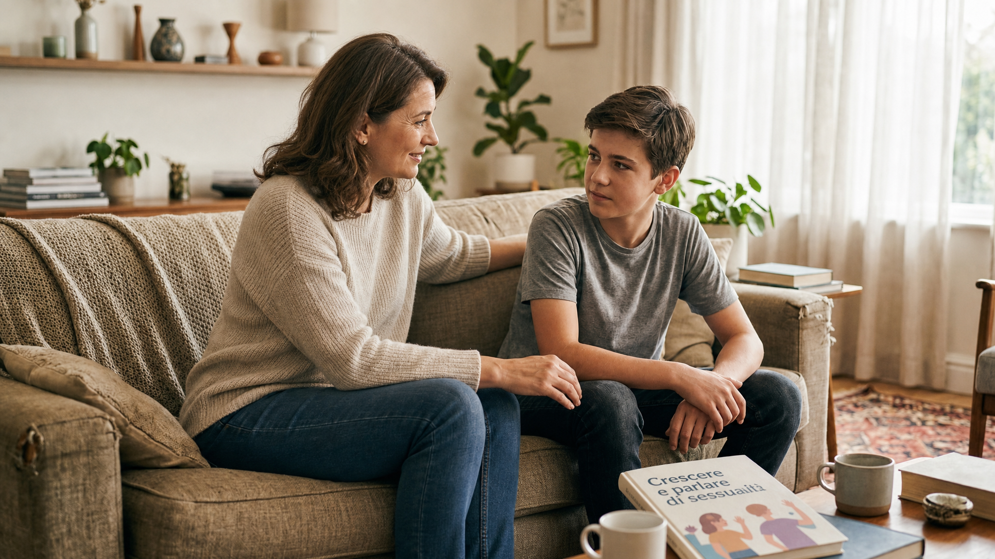 Parlare di sesso con i figli: perché il silenzio non li protegge (e come iniziare a farlo)