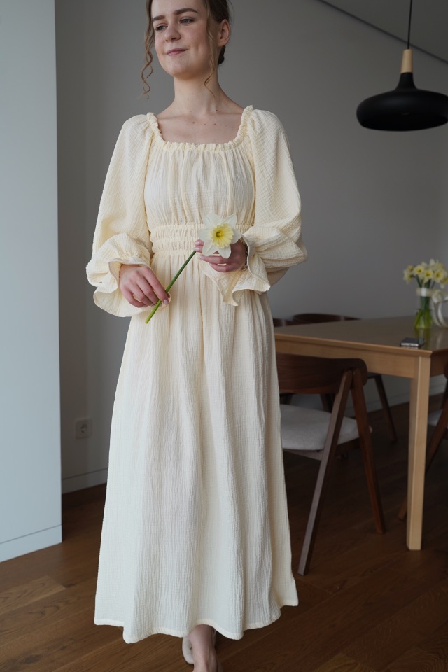 Сукня ванільна — фото 7