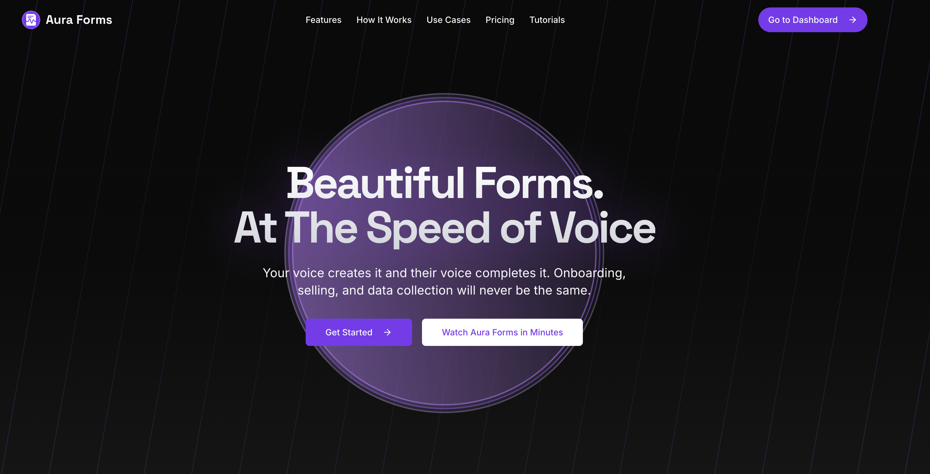 AuraForms — Voice Powered Forms & Payments