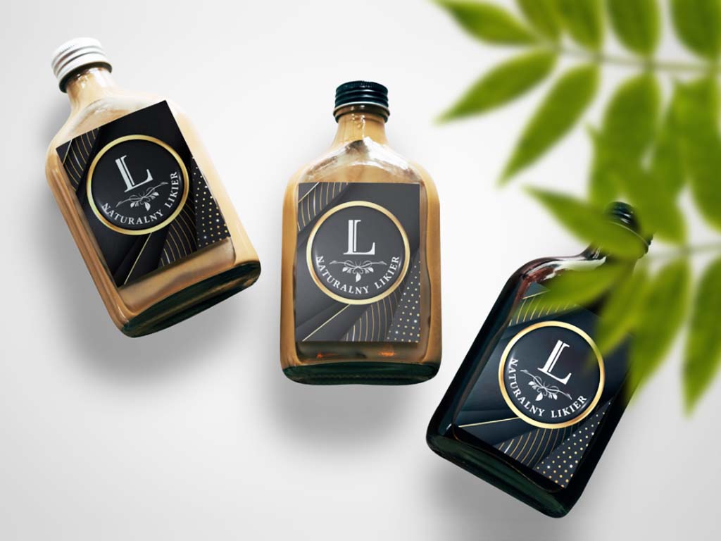 Projekt etykiety na produkt lub słoik