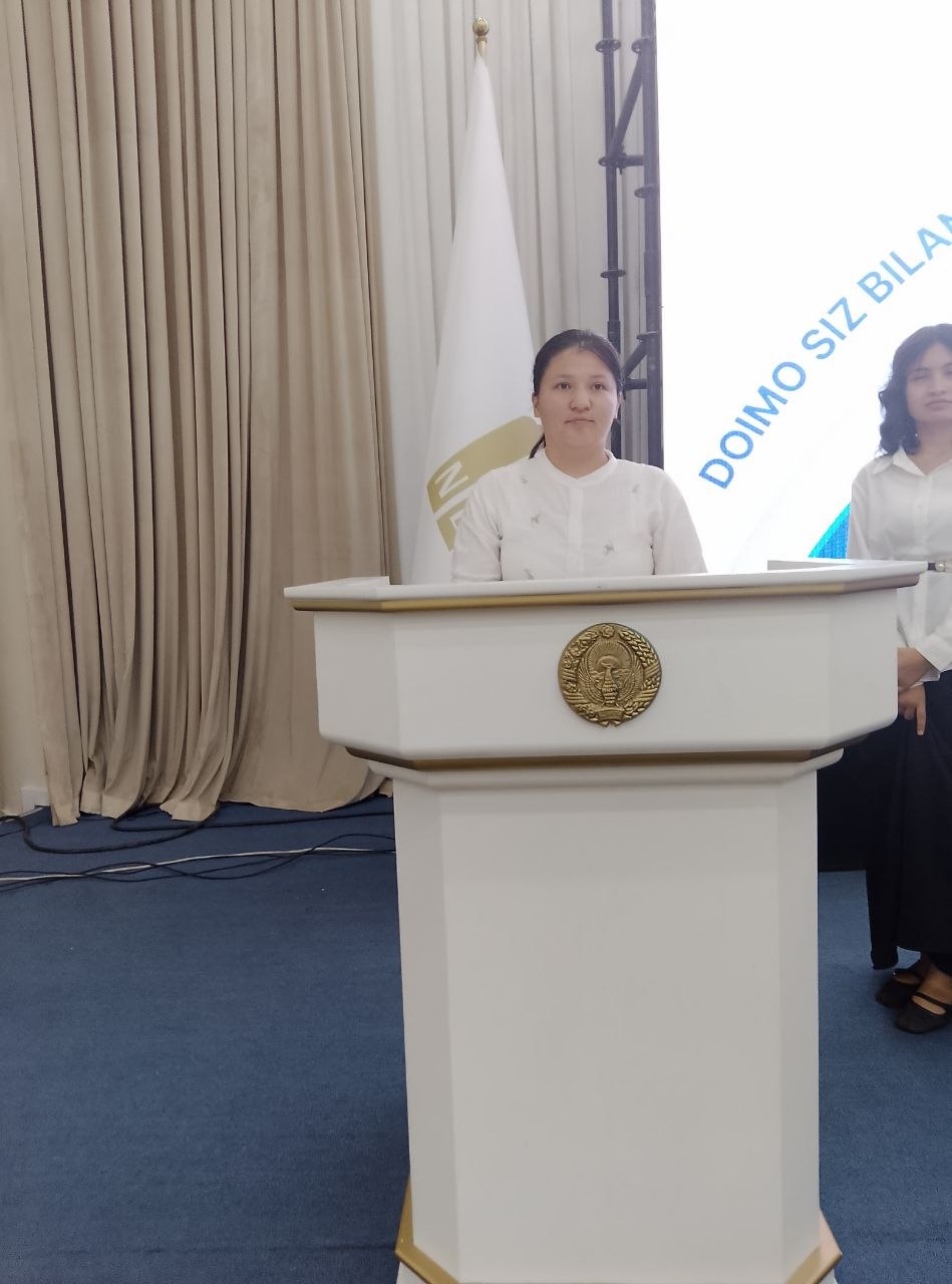 Joʻraqulova Nilufar Vohid qizi