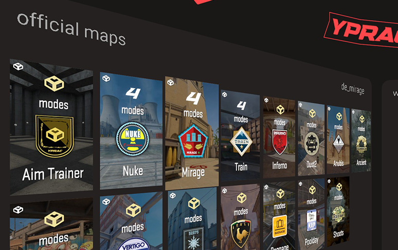Picture of the Yprac maps.