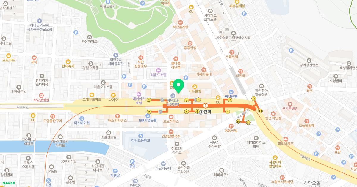 하단밝은안과의원