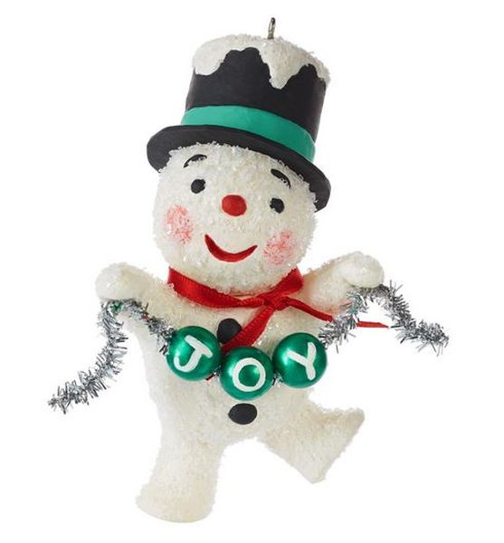 A Snowman's Joyful Job