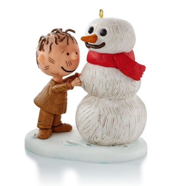 Pigpen Builds a Snowman