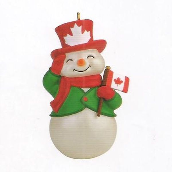 Patriotic Snowman (Canada)