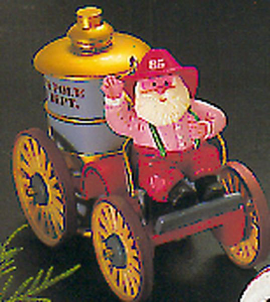 Santa’s Fire Engine