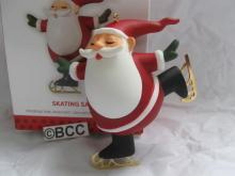 Skating Santa