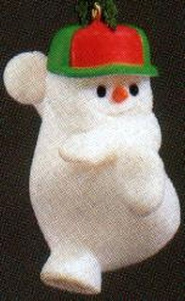 Snow-Pitching Snowman