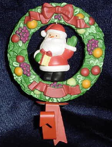 Twirl About Santa - Stocking Hanger