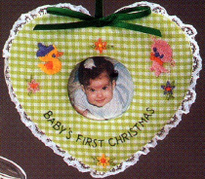 Baby's First Christmas - Photo Holder