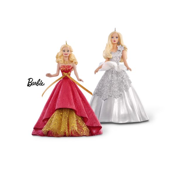 Celebration Barbie Ornament Set