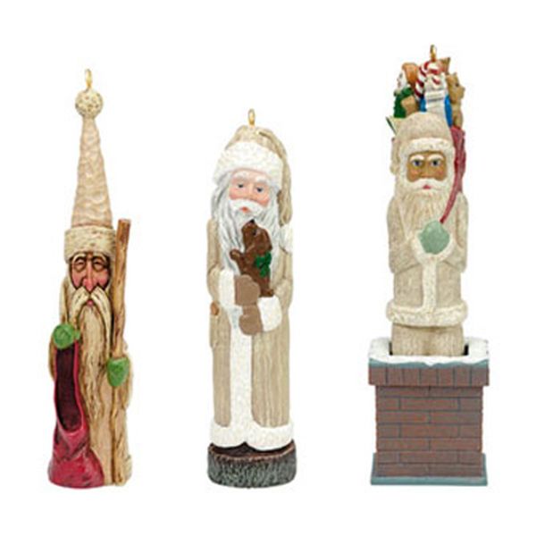 Rustic Santas