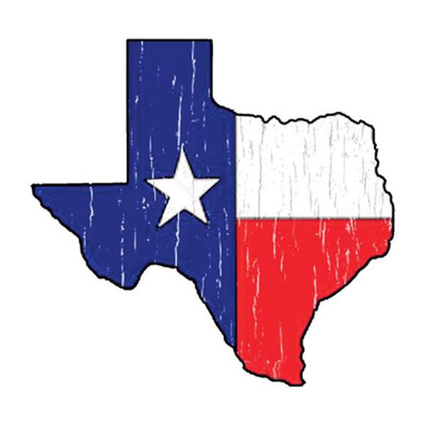 Texas State Cutout