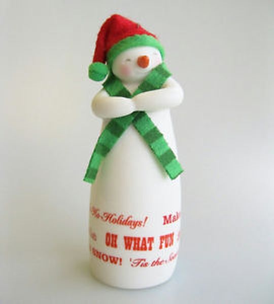Merry Wishes Snowman