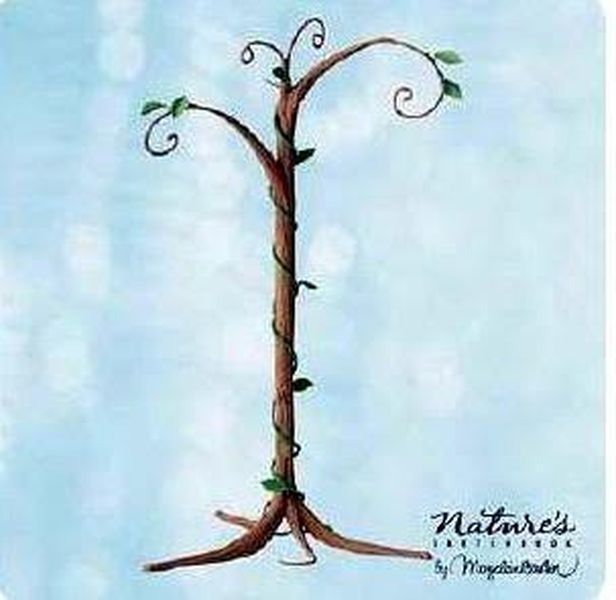 Nature's Sketchbook Vine Ornament Display Tree