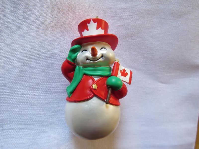 Patriotic Snowman