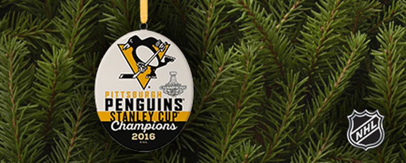 Pittsburgh Penguins Stanley Cup Champions Ornament