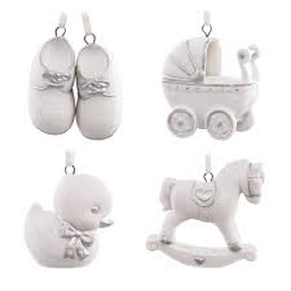Welcome Baby Ornament Set