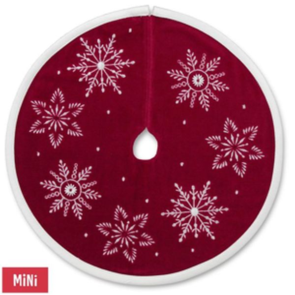 Miniature Snowflake Tree Skirt