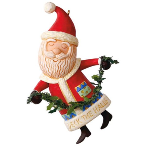 Boughs of Holly Santa