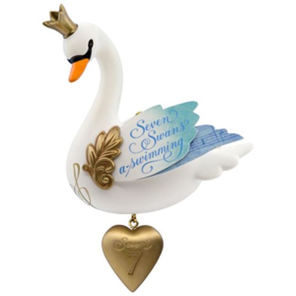 Seven Swans-a-Swimming