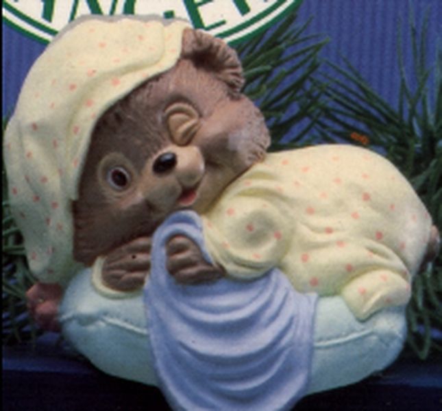 Sleeping Baby Bear- Stocking Hanger