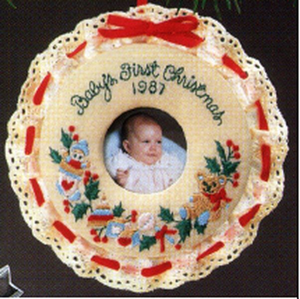 Baby's First Christmas - Photo Holder