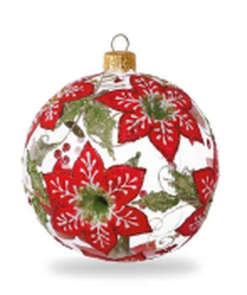 Clear Floral Ball
