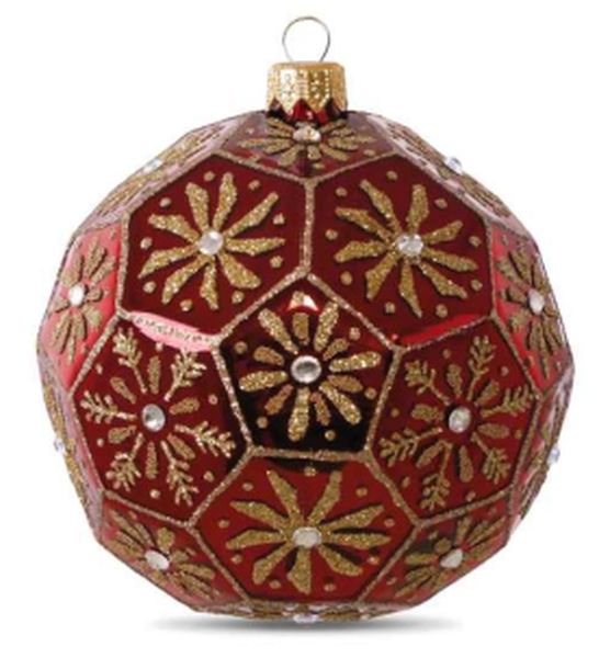 Geometric Floral Ball