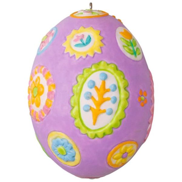 Festively Floral Easter Egg
