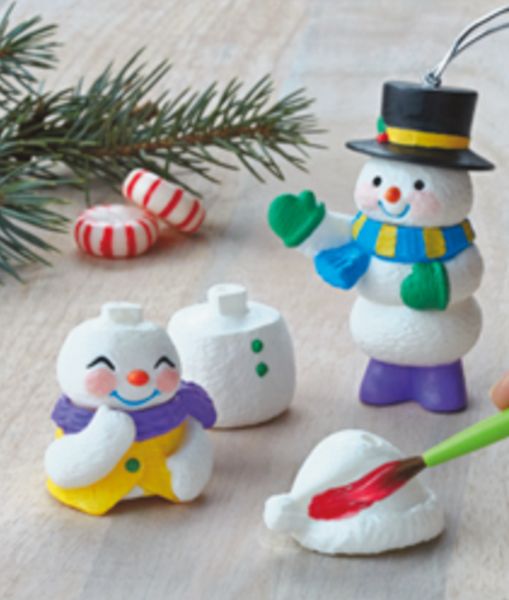 Create Your Own Snowman Ornament