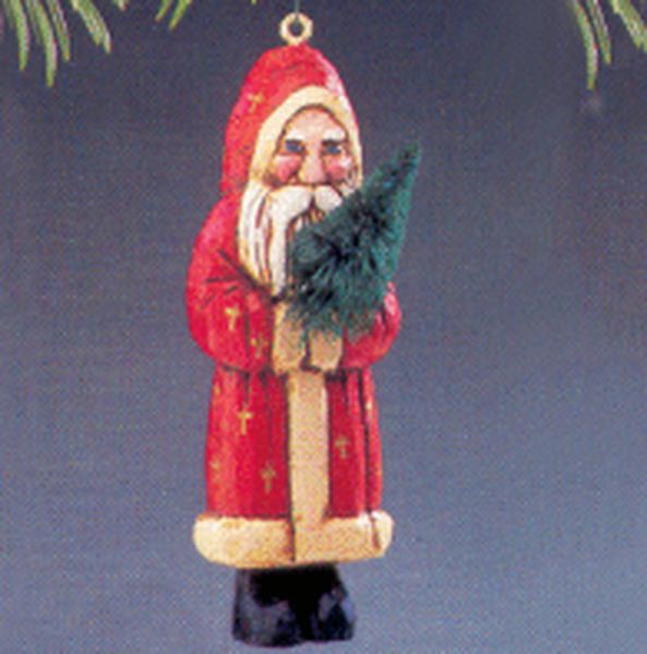 Folk Art Santa