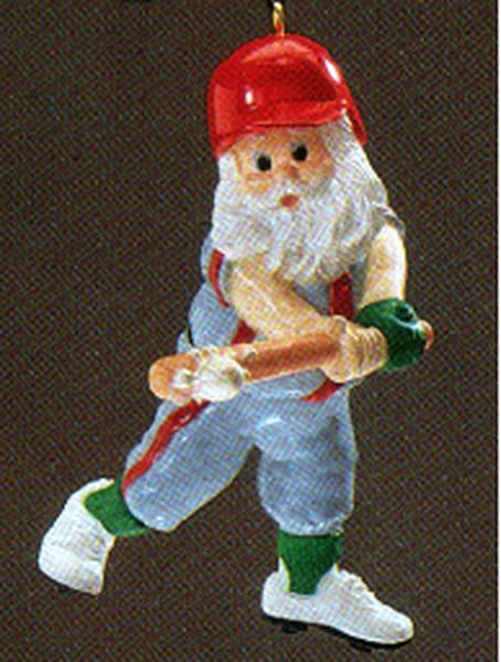 Santa at Bat