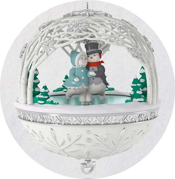 Winter Wonderland Skating Snowmen